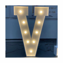 Custom outdoor decorative led lights for channel letters led marquee love bulb letters signs